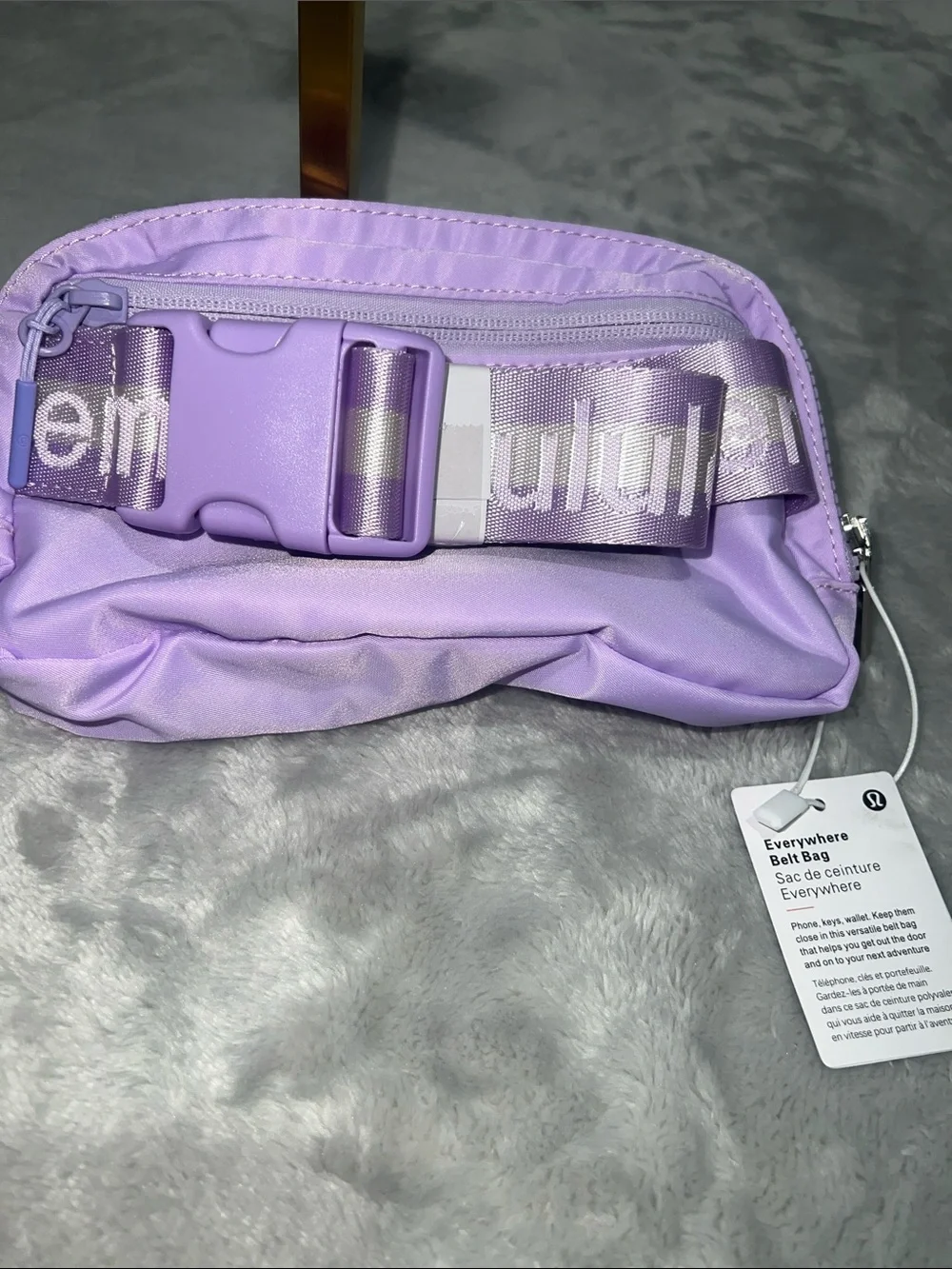 NWT Lululemon Everywhere Belt Bag 1L - Lavender / Lilac Purple (New with Tags)